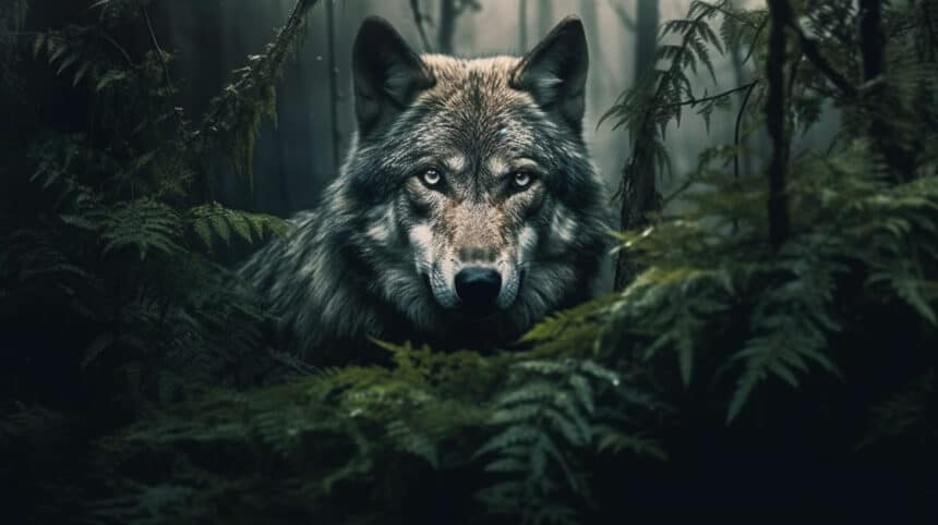 sonar con un lobo