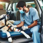 primeros auxilios para perros accidentados