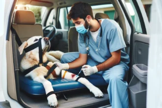 primeros auxilios para perros accidentados